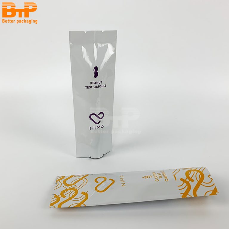 Clear Aluminum Foil Back Sealed Pouch Cookies Dried Fruits Snacks 6