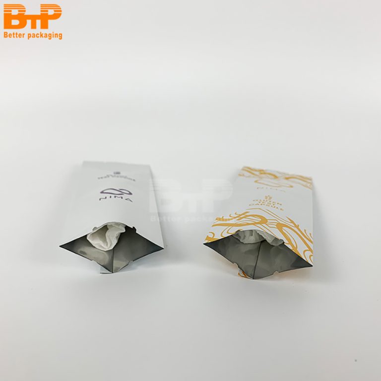 Clear Aluminum Foil Back Sealed Pouch Cookies Dried Fruits Snacks 3