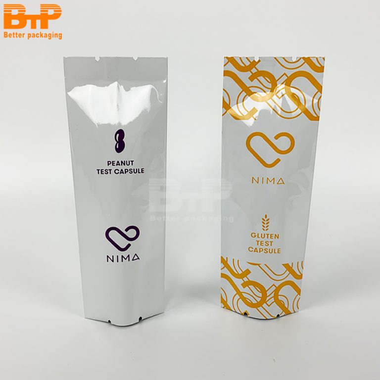 Clear Aluminum Foil Back Sealed Pouch Cookies Dried Fruits Snacks 2