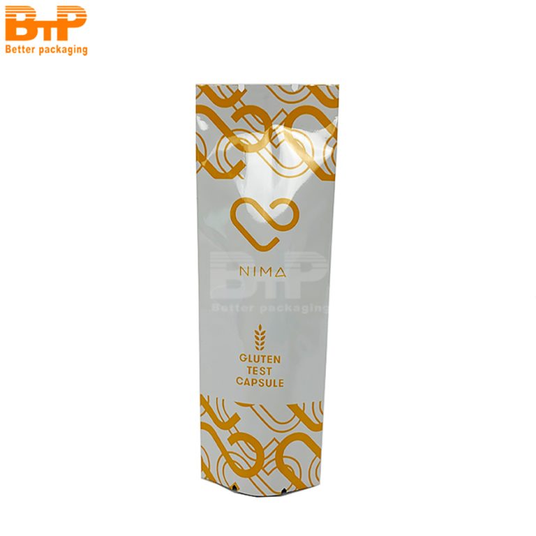 Clear Aluminum Foil Back Sealed Pouch Cookies Dried Fruits Snacks 1