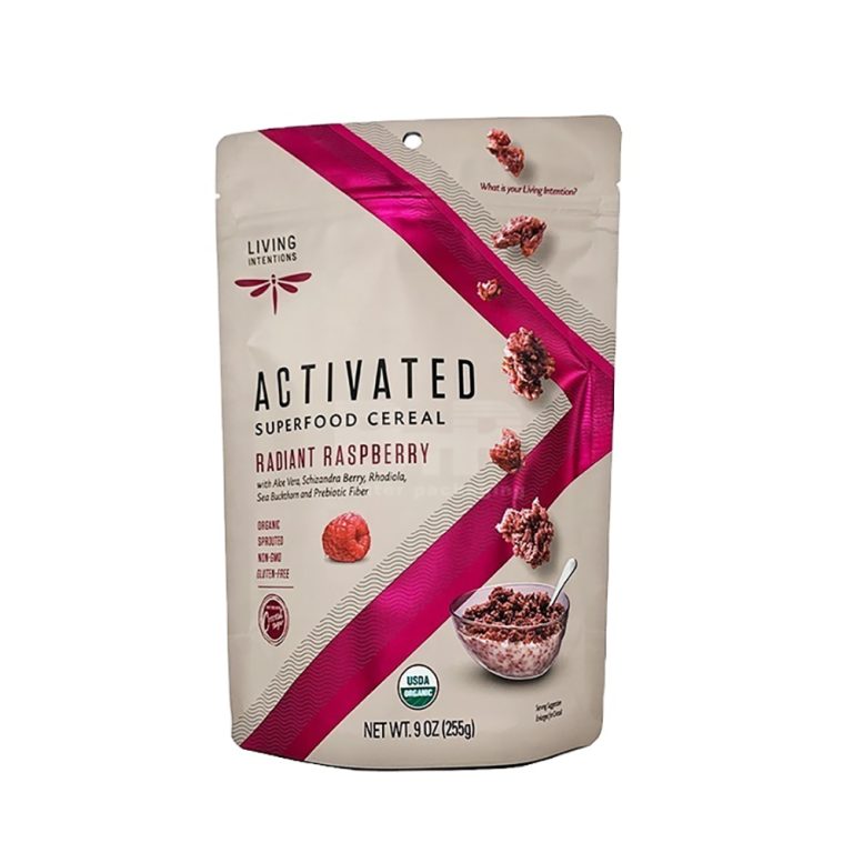 Custom Printed Aluminum Foil Oatmeal Bird's Nest Grain Food ZipperStand up Pouch Packaging Bag 1