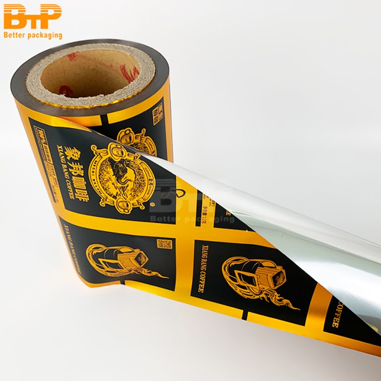 Package Coffee Display Brand Ensure Quality with Roll Film 4