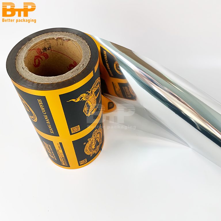 Package Coffee Display Brand Ensure Quality with Roll Film 5