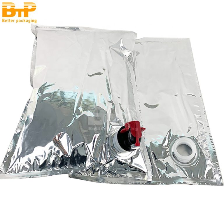 Vitop Valve 1L-5L Packaging Beverage Juice Coffee Bag inside a box Wholesale Aluminum1