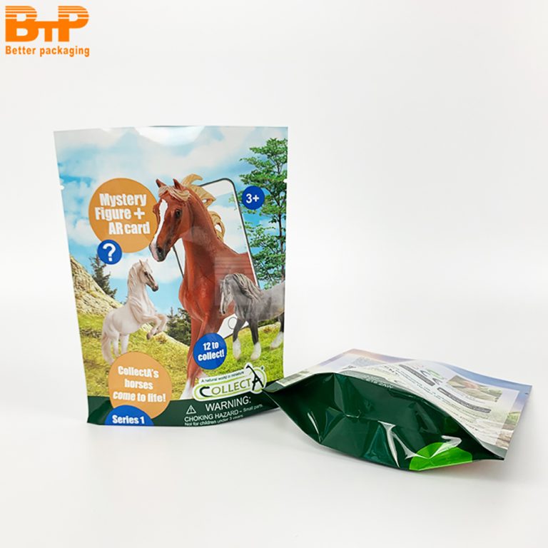 Custom Printed Toy Card Doypack Aluminum Foil Plastic Packaging Stand up Pouch 6