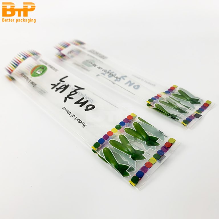 Laminated Back Sealed Bag for Vegetables Food Cookies Dried Fruits Snacks 4