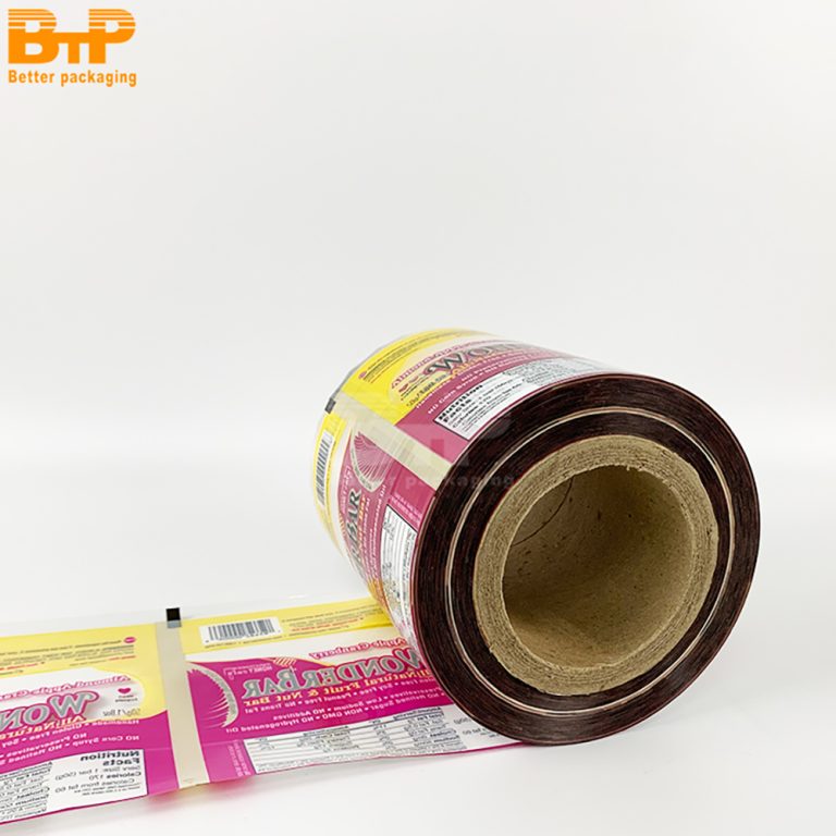 Wonder Bar Nutritional Snack Packaging Film For Freshness And Product Information 4
