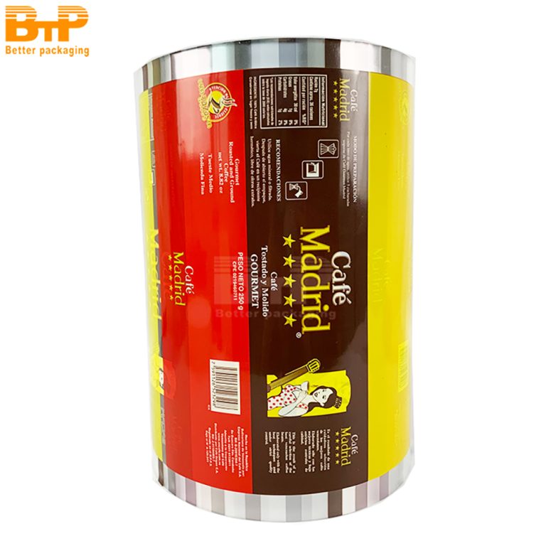 coffee Packaging Film For Coffee Product Freshness And Visual Appeal Roll Film 1
