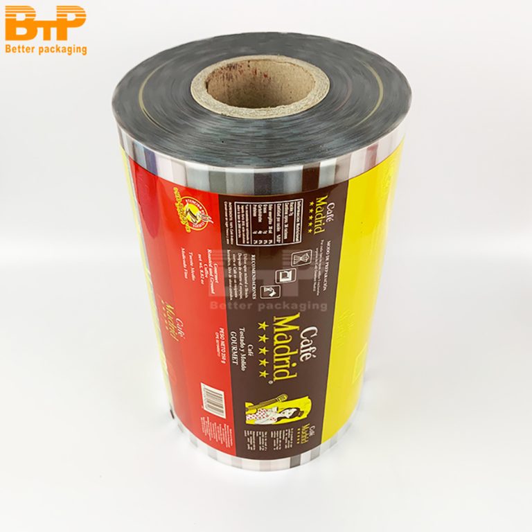 coffee Packaging Film For Coffee Product Freshness And Visual Appeal Roll Film 3