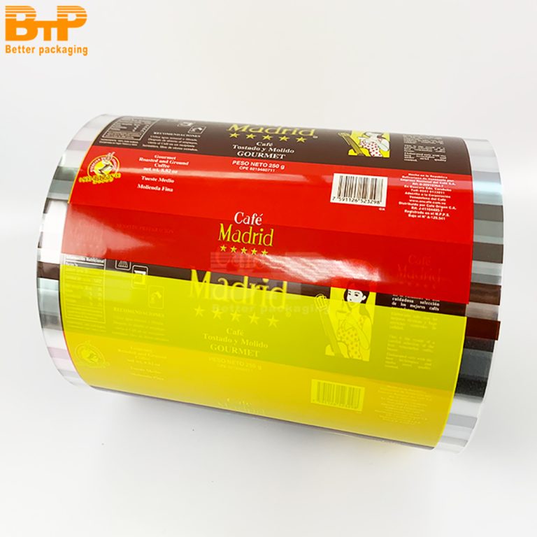 coffee Packaging Film For Coffee Product Freshness And Visual Appeal Roll Film 5