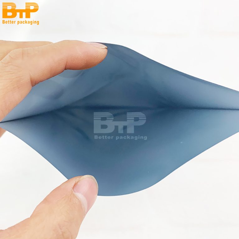 Custom Print Aluminum Foil Three Side Sealed Pouch Upgraded Thickness Electronic Packaging 5