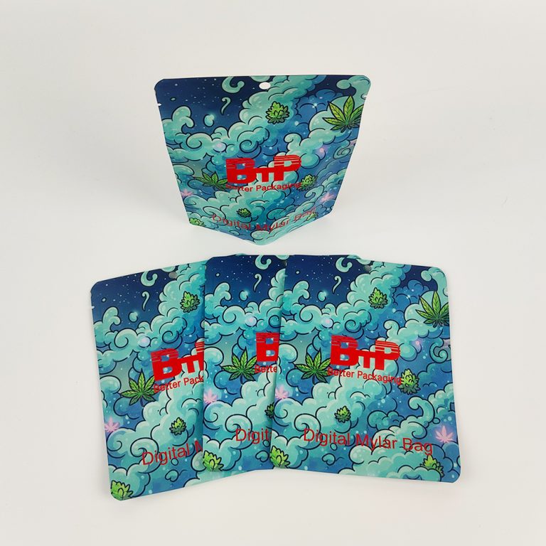 Custom Printed 3.5g Resealable Smell Proof Childproof Aluminum Ziplock Packaging Mylar Bag7