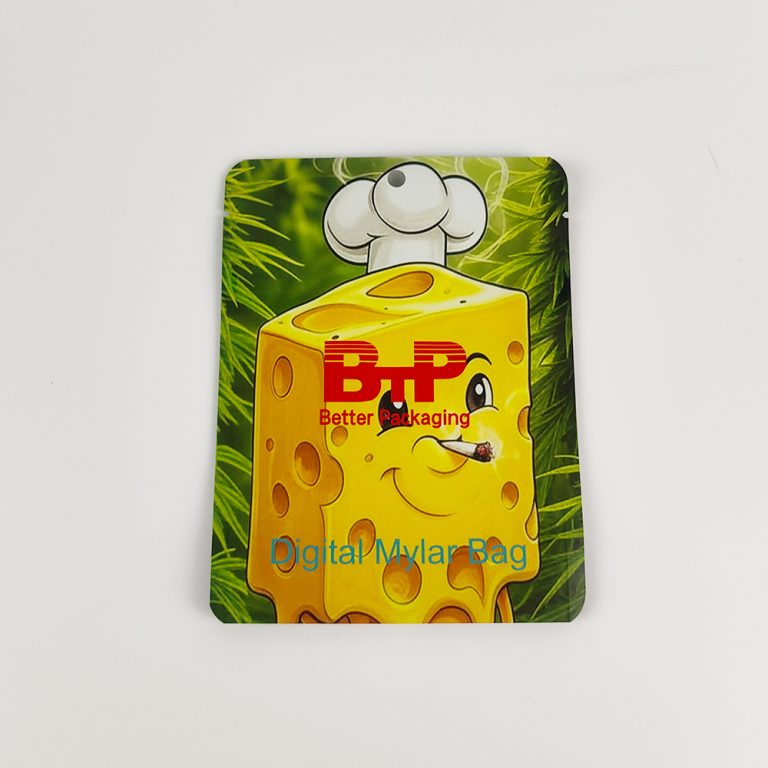 Stand-up zipper bag with window