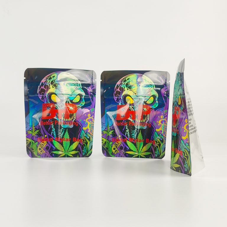 Custom Printed 3.5g Resealable Stand up Waterproof Ziplock Doypack Childproof Mylar Bag5