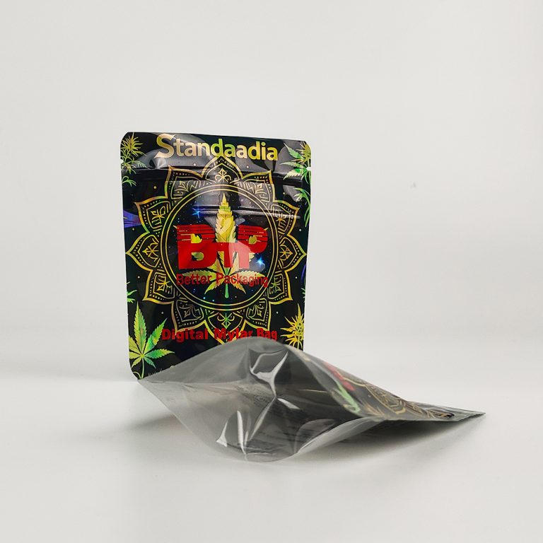 Custom Digital Printed 3.5g Mylar Packaging Yinyang Plastic Ziplock Stand up Pouch4