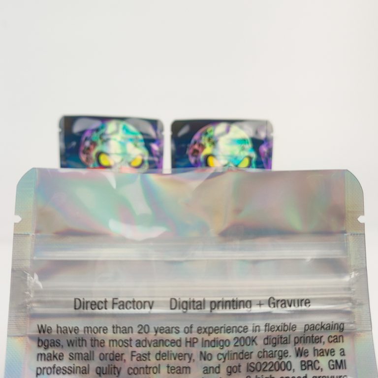 Custom Printed 3.5g Resealable Stand up Waterproof Ziplock Doypack Childproof Mylar Bag6