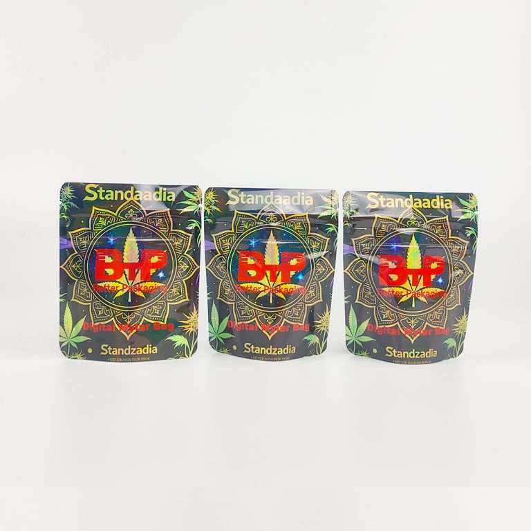 Custom Digital Printed 3.5g Mylar Packaging Yinyang Plastic Ziplock Stand up Pouch3