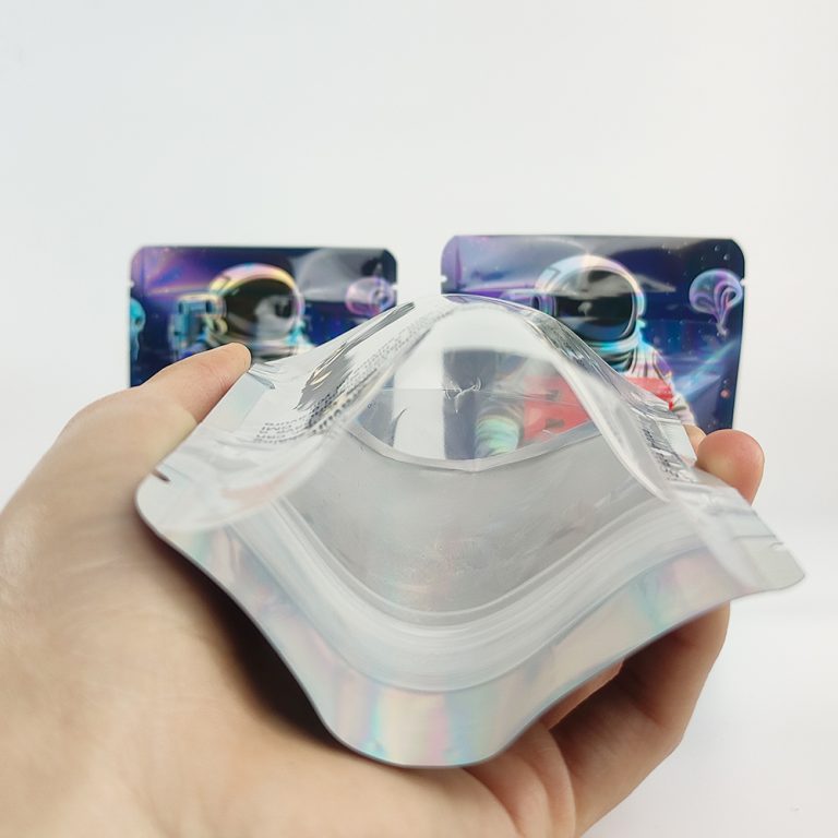 Custom Printed Yinyang Waterproof Ziplock Plastic Resealable Digital Mylar Stand up Pouch2