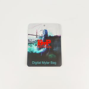 Custom Printed Childproof Smell Proof Aluminum Foil Ziplock Packaging Digital Mylar Bag