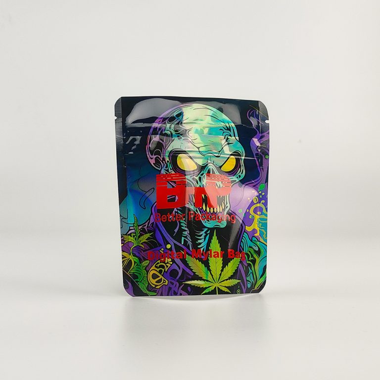 Custom Printed 3.5g Resealable Stand up Waterproof Ziplock Doypack Childproof Mylar Bag1