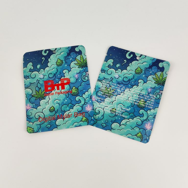 Custom Printed 3.5g Resealable Smell Proof Childproof Aluminum Ziplock Packaging Mylar Bag2