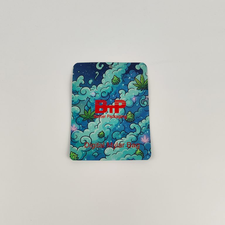 Custom Printed 3.5g Resealable Smell Proof Childproof Aluminum Ziplock Packaging Mylar Bag1