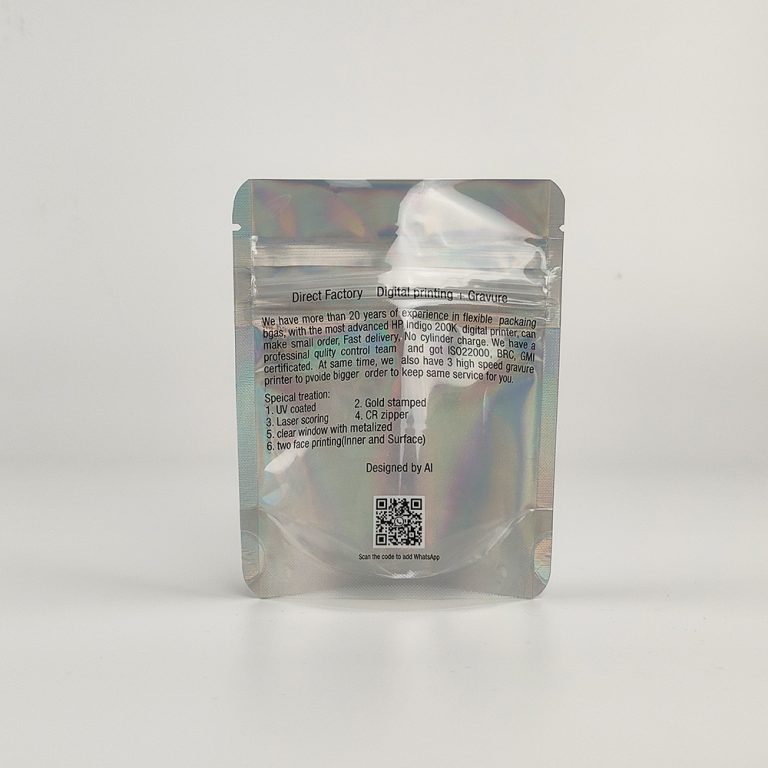 Custom Printed 3.5g Resealable Stand up Waterproof Ziplock Doypack Childproof Mylar Bag7