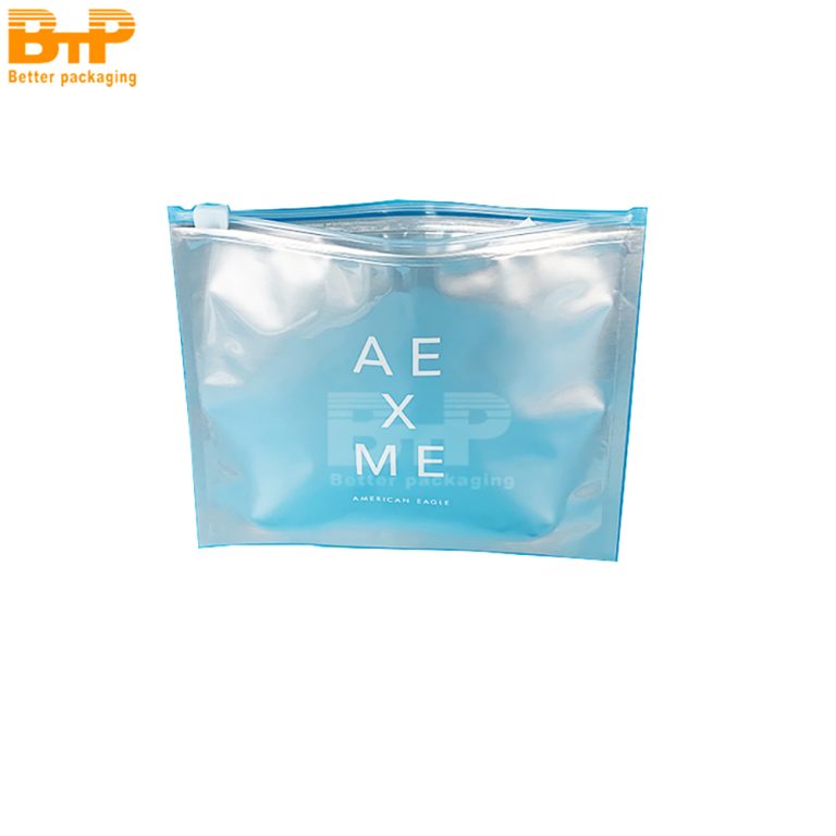 Customized zipper aluminum foil pouch Thick Plastic Zipper Pouch Tear Resistant for Long Term Reuse 6