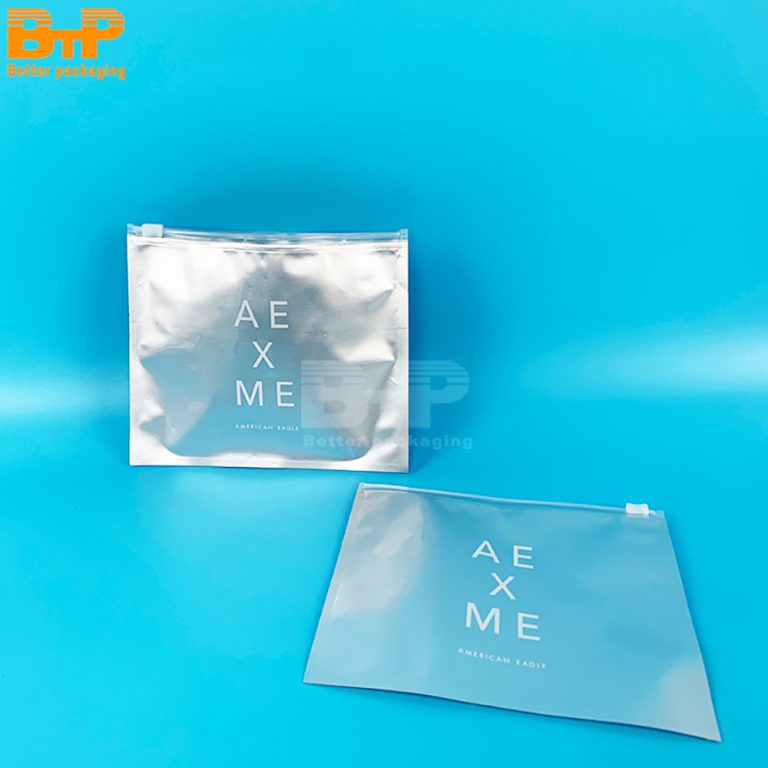 Customized zipper aluminum foil pouch Thick Plastic Zipper Pouch Tear Resistant for Long Term Reuse 5