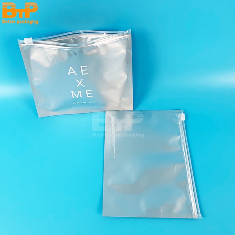Customized zipper aluminum foil pouch Thick Plastic Zipper Pouch Tear Resistant for Long Term Reuse 1