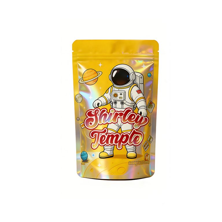 Custom Printed Mylar 3.5g Smell Proof Doypack Gummy Plastic Ziplock Packaging Pouch1