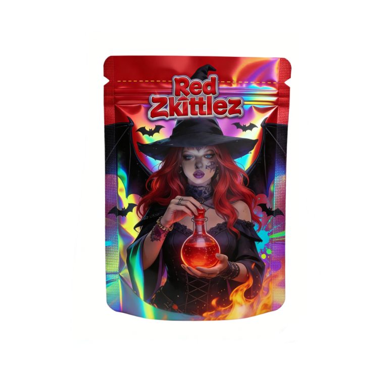 Custom Printed Foil Laminated Plastic Resealable Ziplock Candy Gummies 3.5g Mylar Bag2