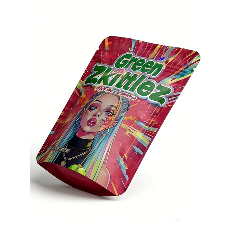 Custom Printed Smell Proof Packaging Child-Resistant Stand up Plastic 3.5g Mylar Bags2