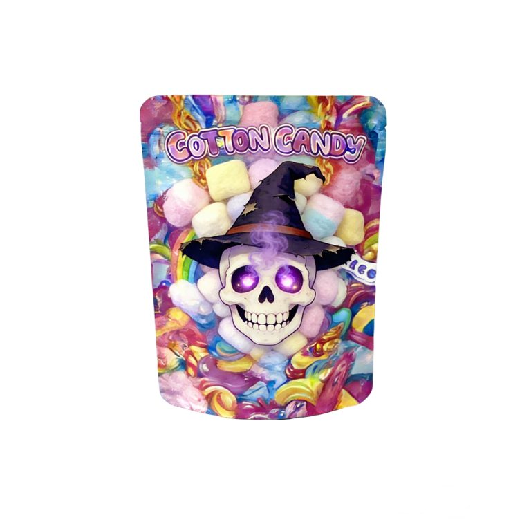 Custom Printed Mylar 3.5 Holographic Plastic Ziplock Digital Packaging Stand up Pouch2