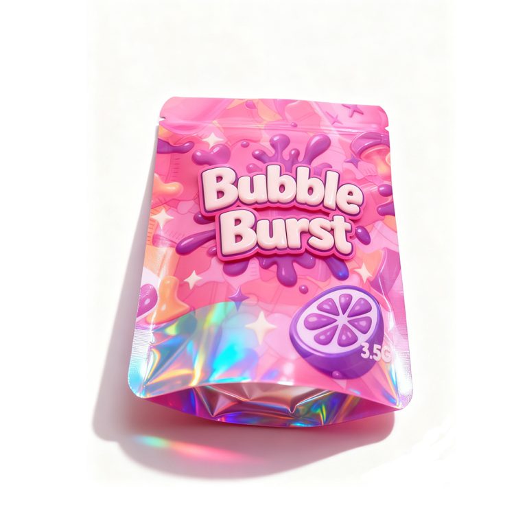 Custom Digital Printed Mylar 3.5g Candy Aluminum Foil Doypack Zipper Plastic Bag5