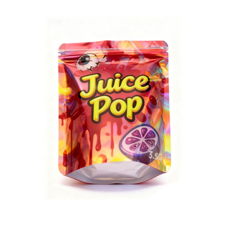 Custom Printed 3.5g Mylar Doypack Food Packaging Plastic Resealable Ziplock Candy Bag3