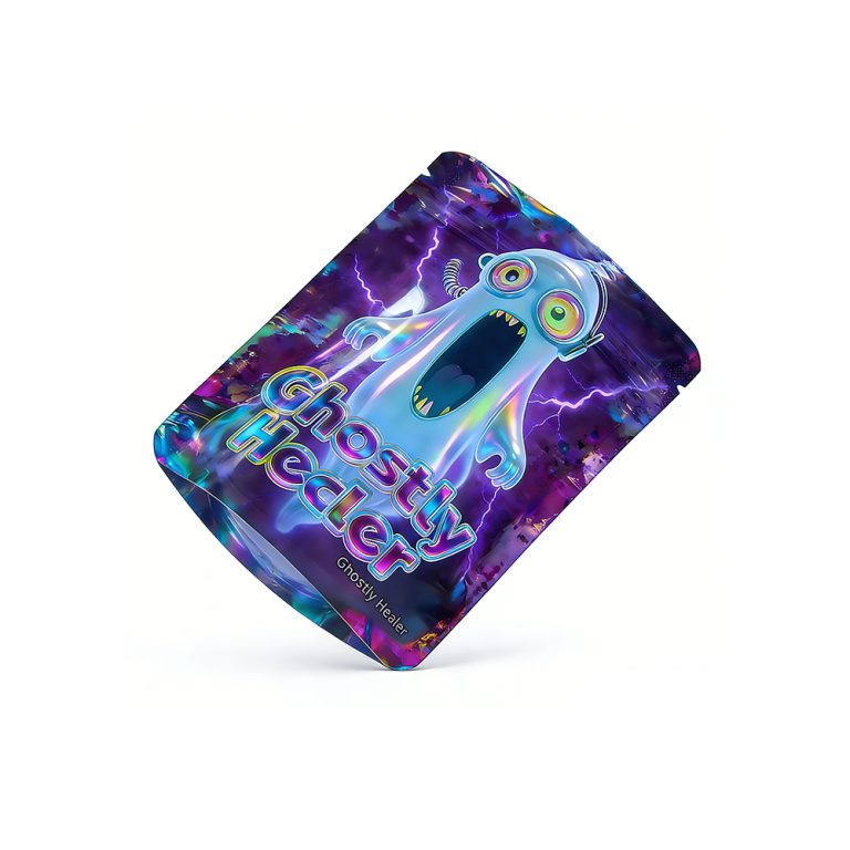 Custom Printed Stand up Pouch Candy Food Packaging 3.5g Mylar Ziplock Bag 5