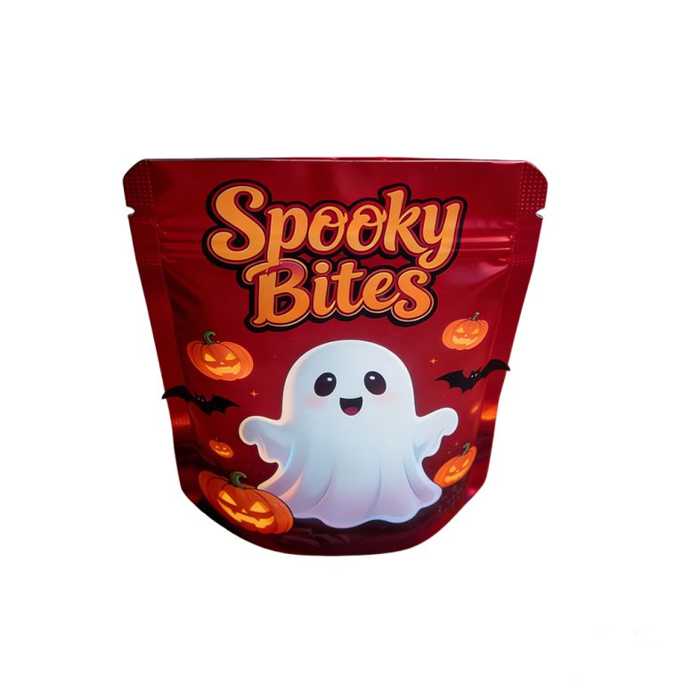 Custom Printed Resealable Zipper Plastic Smell Proof Candy Chocolate 3.5g Mylar Bag 4