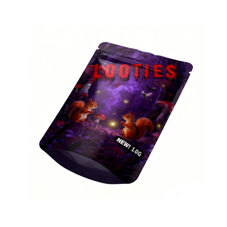 Custom Printed Digital Mylar 3.5g Candy Ziplock Packaging Smell Proof Plastic Bag 2