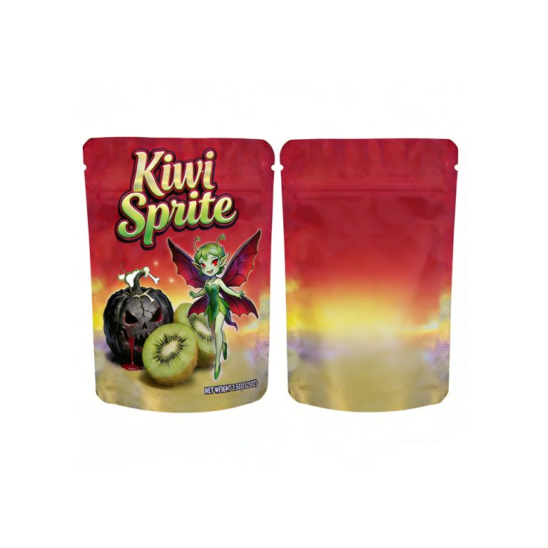 Custom Printing Glossy Color Food Grade Plastic Package Zipper 3.5g Mylar Bag1