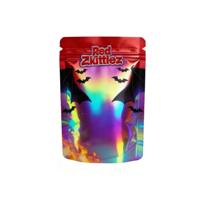 Custom Printed Foil Laminated Plastic Resealable Ziplock Candy Gummies 3.5g Mylar Bag3