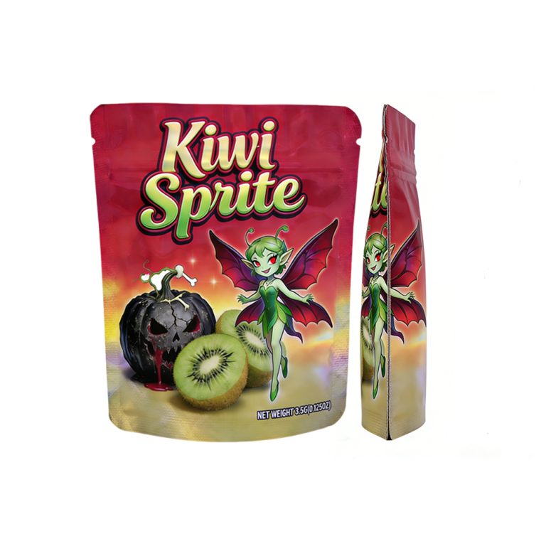 Custom Printing Glossy Color Food Grade Plastic Package Zipper 3.5g Mylar Bag2