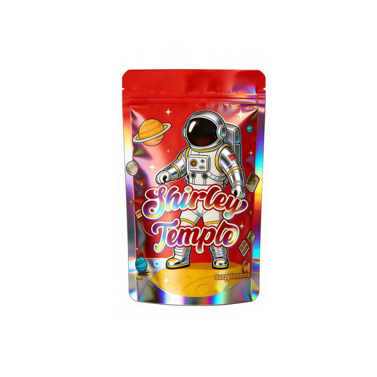 Custom Printed Mylar 3.5g Smell Proof Doypack Gummy Plastic Ziplock Packaging Pouch2