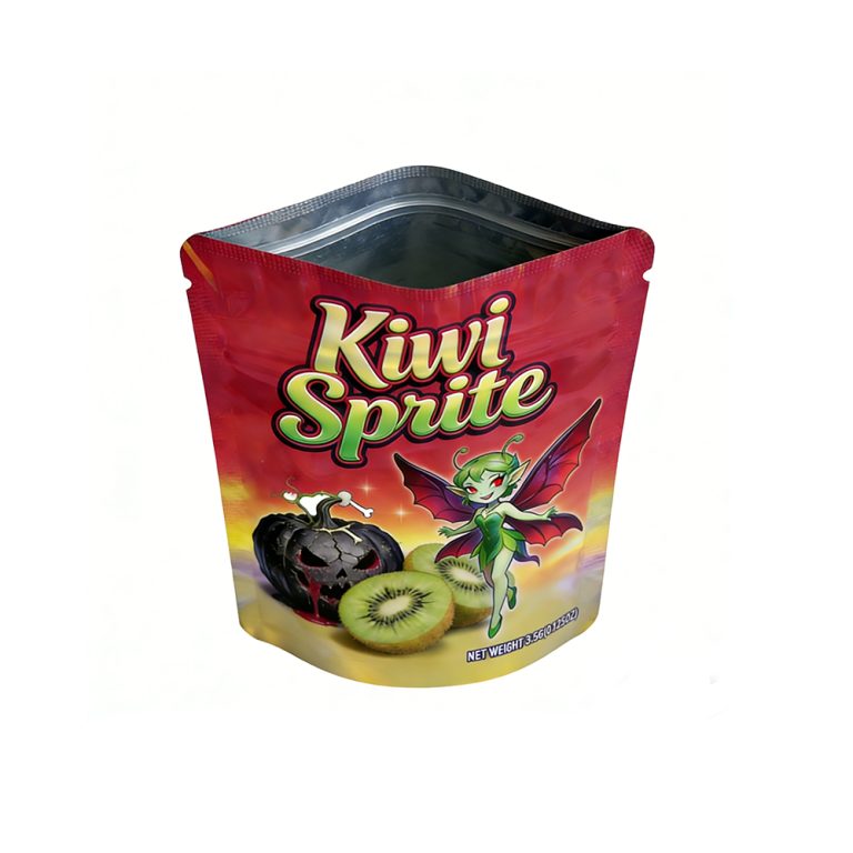 Custom Printing Glossy Color Food Grade Plastic Package Zipper 3.5g Mylar Bag4