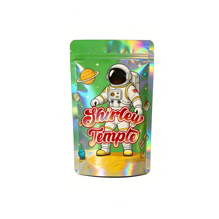 Custom Printed Mylar 3.5g Smell Proof Doypack Gummy Plastic Ziplock Packaging Pouch3