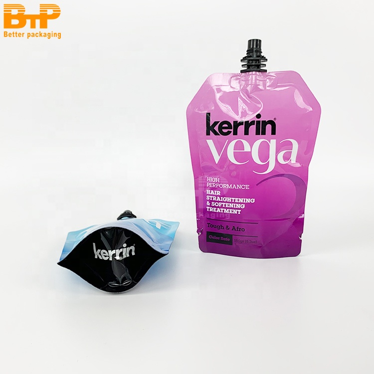 Custom Print Special shaped Spout Pouch Stand Up Bag for Drinks Juice Milk and Liquid Food Packaging 1