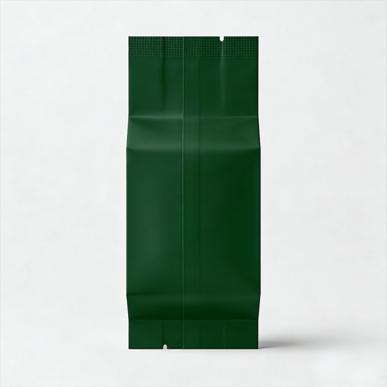 Custom Printed Light proof Aluminum Foil middle sealed side gusset Tea bag 6