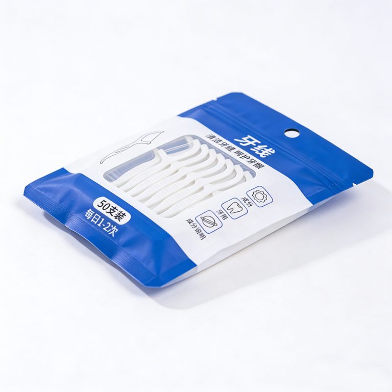 Custom Printed logo window Resealable Ziplock three side seal plastic packaging bag2