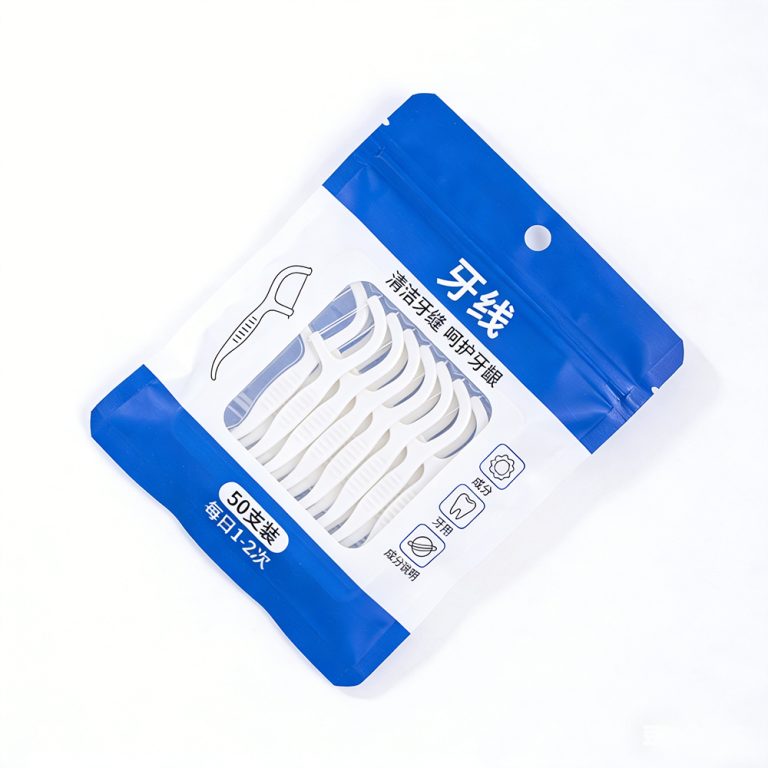 Custom Printed logo window Resealable Ziplock three side seal plastic packaging bag3