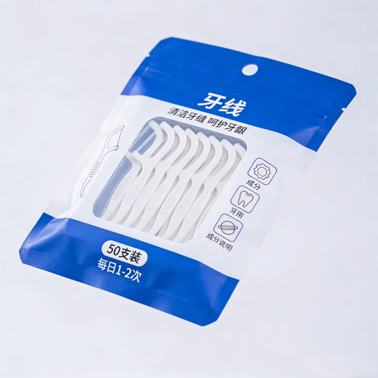 Custom Printed logo window Resealable Ziplock three side seal plastic packaging bag4